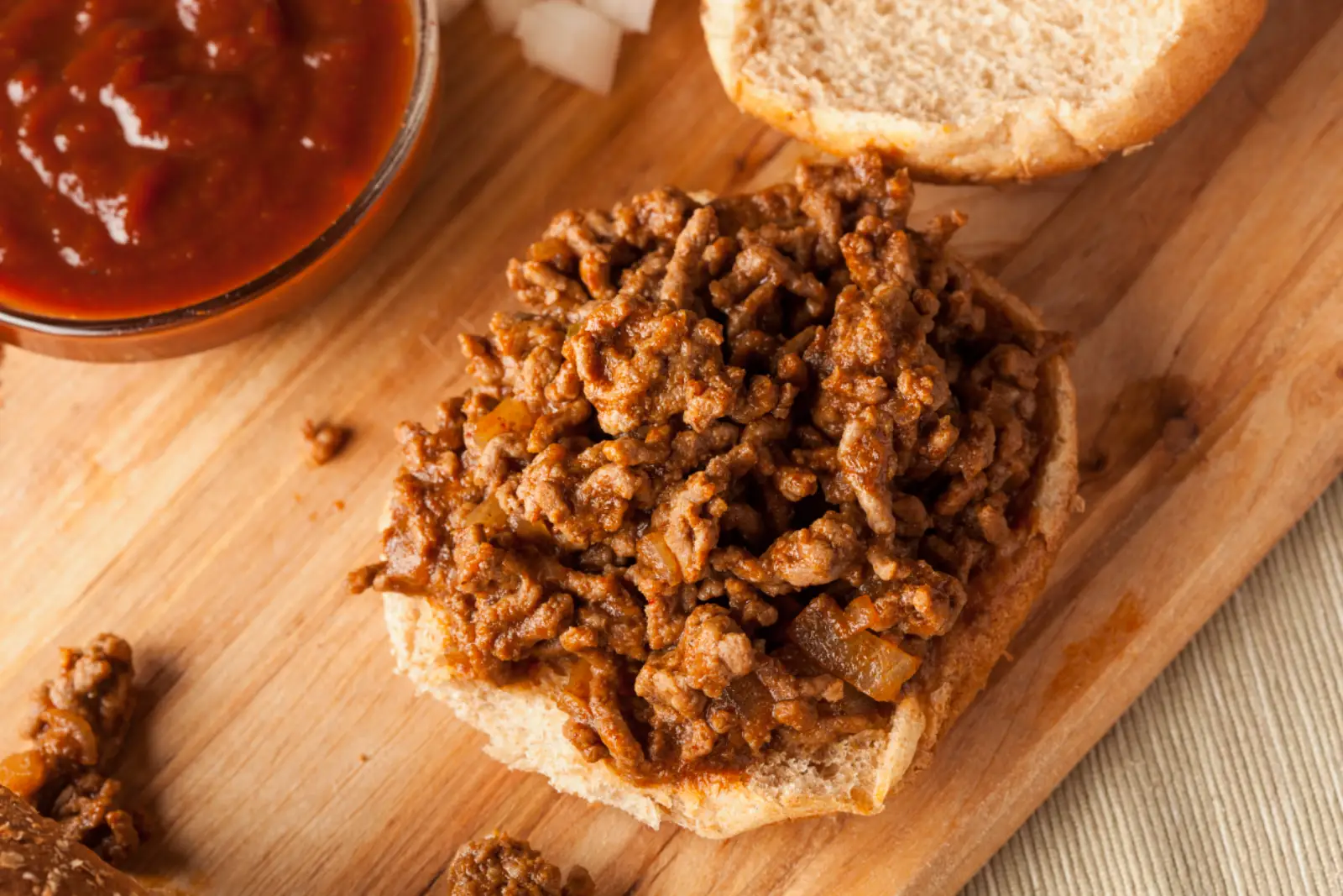 Sloppy Joe Casserole with Crescent Rolls