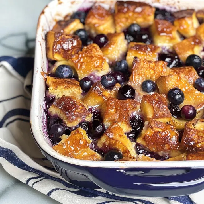 Blueberry French Toast Casserole