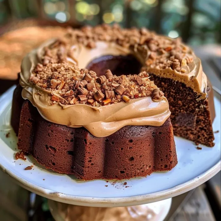 Gingerbread Cake with Cinnamon Molasses Frosting