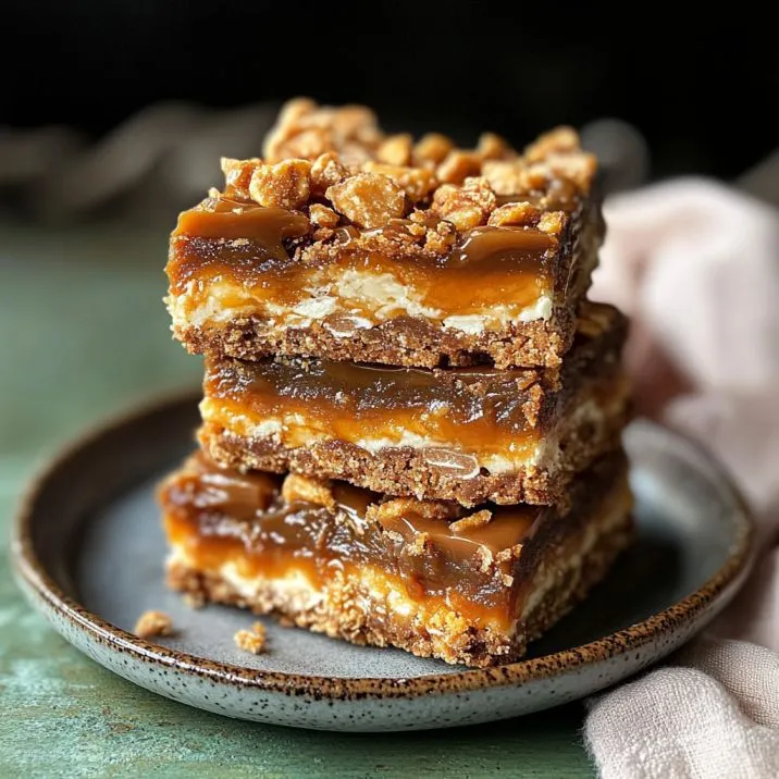 Butterfinger Caramel Crunch Bars