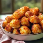 Cheesy Cauliflower Bites