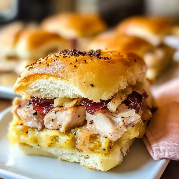 Thanksgiving Leftovers Sliders