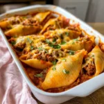 Cheesy Taco Stuffed Shells